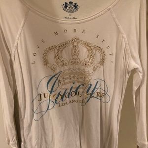 White Juicy Couture long sleeve